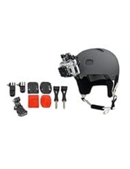 Photography: ProGear Helmet Front Mount Bundle With Adhesive Pads For GoPro Hero 4/3+/3/2/1 - ProGear