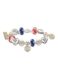 Go Giants! #1 Fan Charm Bracelet by The Bradford Exchange