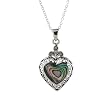 FOJO's Antique Marcasite Abalone Pendant
