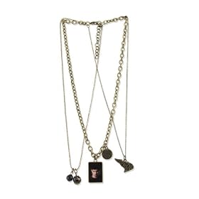Twilight New Moon "Jacob Black" Triple Chain Necklace