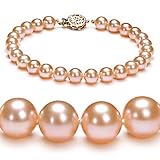 PearlsOnly Pink 6-7mm AAAA Freshwater Pearl Bracelet