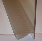 Shower Door/Screen Drip Rail - Universally Adjustable