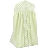 Baby Doll Bedding Heavenly Soft Diaper Stacker, Sage