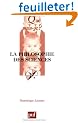 La philosophie des sciences