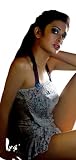 Splatter Ruffle Tube Top