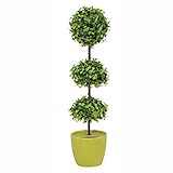 ソーラーライト 植木型 太陽光蓄電式 LEDライト付き LP-4140 〔玄関 エントランス インテリア〕