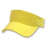 FINADAY提供 Apparel & Shoes Online Shop Ranking 20. Blank Yellow Adjustable Visor