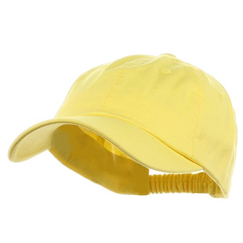 Washed Ladies Polo Cap-Lemon W32S62D