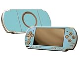 PlayStation Portable 2000 (PSP-Slim) Skin - NEW - ICE BLUE system skins fac ....