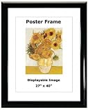 Black Poster Frame (Size: 27 x 40)
