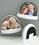 Magnet Photo Snow Globes, Set of 3