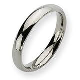 3 mm Classic Titanium wedding band Promise ring ~ Sz4 to sz10