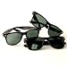Classic 3-pack Glass Lens Wayfarer Style Sunglass