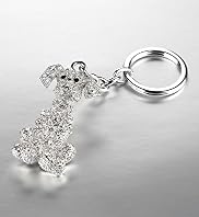 Diamanté Dog Keyring