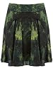 Soft Tropical Print Skirt