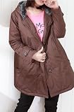 from suriAjuni Maternity New Chocolate Brown Maternity Coat - UK Size 10