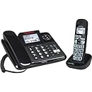 Clarity 53727 DECT 6.0 E814CC Amplified 40dB Cord/Cordless Combo Unit Phone