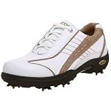 ECCO Women's Casual Pitch Golf Shoe,White/Sand,38 EU (US Women's 7-7.5 M)