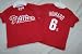 Philadelphia Phillies #6 Ryan Howard Red Infant Player Name & Number T-shirt (6-9 Months)