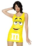 Adult Tank Dress Yellow M & M's Costume - Womens 4-10
