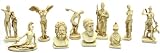 Greek Set of 10 Miniature Statues