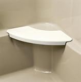 KOHLER K-9499-96 Removable Shower Seat, Biscuit