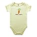 Organic Bodysuit - Carrot