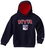 NHL Toddler New York Rangers Sportsman Pullover Fleece Hoodie - R54C4Pmm (True Navy, 2T)
