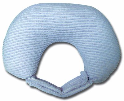 Twin Nursing Pillow - Blue Chenille