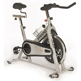 Spinner® Fit Spin Bike with 4 Spinning DVDs