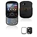 New Rubberized Hard Cover for Motorola Karma QA1 Black Protector Case