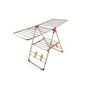 NEW 18M STAINLESS STEEL CLOTHES AIRER HORSE LINE RACK