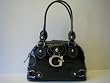 Guess Sharon Domed Satchel in Black
