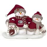 Alabama Crimson Tide Christmas Snowman Decoration