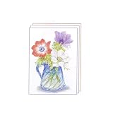 塗り絵物語　A4判　花と花びん編　単品　※アネモネ