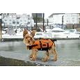 Kyjen Outward Hound Designer Pet Saver Life Jacket, XX Small, Orange