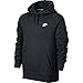 Nike Mens AW77 Fleece Pull-Over Hooded Sweatshirt