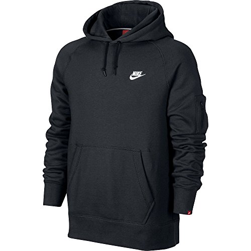 Nike Mens AW77 Fleece Pull-Over Hooded Sweatshirt