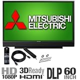 Mitsubishi WD60638 60 3D Ready Home Cinema DLP TV