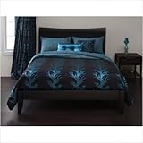 Whistle Creek Duvet Set in Turquoise Size: King
