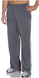 : adidas Men's 3-Stripes Pant, Lead/light iron, Small
