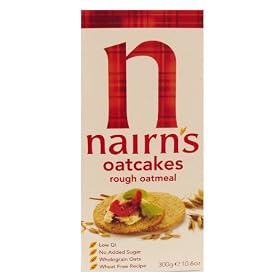 Nairn's Oatcake Crackers Rough Oatmeal 300g