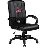 Home Office Chair with MLB Logo Panel Team: St. Louis Cardinals