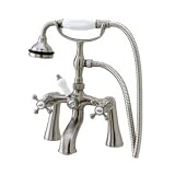 Deck Mount Claw Foot Tub Faucet, Free Shipping