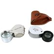2 10x Jewelers Loupe 21mm Folding Magnifier Opti Tools