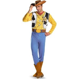 Toy Story 3- Woody Classic Adult Costume - One Size Fits Most