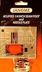 Needle Plate for Straight Stitch and 1/4 Inch foot for 6600P - Part Number: 846407007