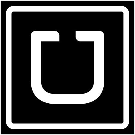 Uber Logo Only, Uber Sign, Car Magnet Sign for Your Uber Business (8 inches)