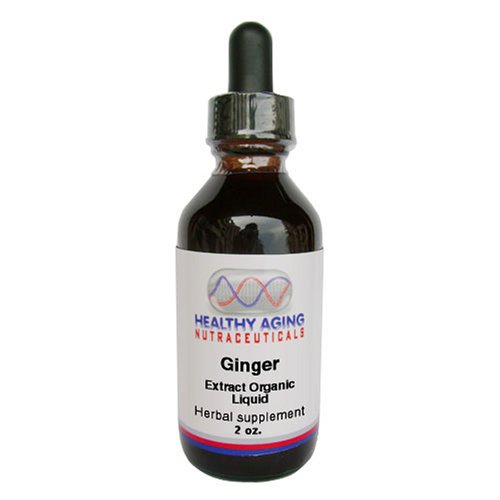 Healthy Aging Nutraceuticals Ginger Extract Organic Liquid 2 Ounces
