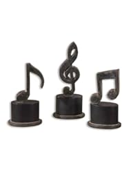 Home: Uttermost Music Notes Décor Accesory -19280 - Uttermost
